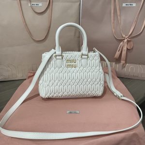 Miu-Miu White Latest styles 2026 Bags