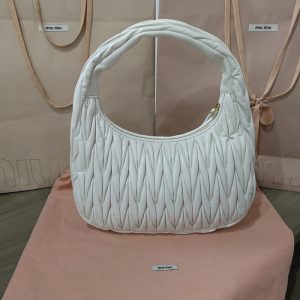 Miu-Miu White Latest styles 2026 Bags