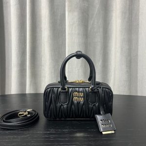 Miu-Miu Black Latest styles 2026 Bags