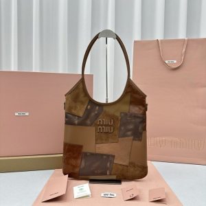 Miu-Miu Brown Latest styles 2026 Bags