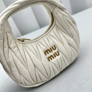 Miu-Miu Beige Latest styles 2026 Bags