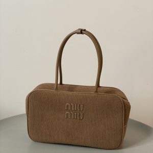 Miu-Miu Brown Latest styles 2026 Bags