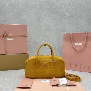 Miu-Miu Tan Latest styles 2026 Bags