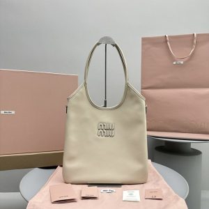 Miu-Miu Beige Latest styles 2026 Bags