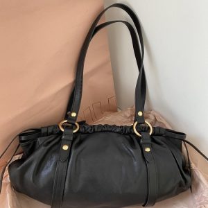 Miu-Miu Black Latest styles 2026 Bags