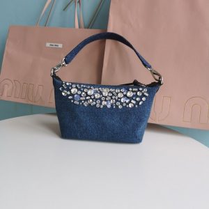 Miu-Miu Blue Latest styles 2026 Bags