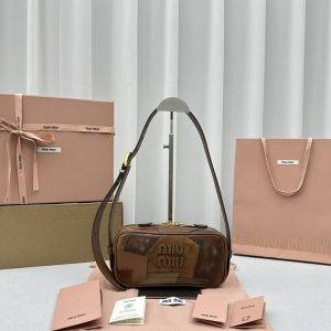 Miu-Miu Brown Latest styles 2026 Bags