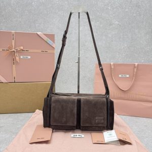 Miu-Miu Brown Latest styles 2026 Bags