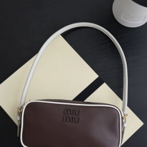 Miu-Miu Brown Latest styles 2026 Bags