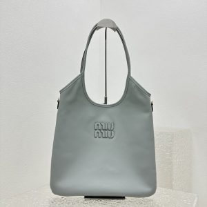 Miu-Miu Grey Latest styles 2026 Bags