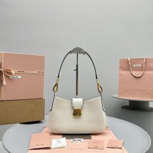 Miu-Miu White Latest styles 2026 Bags