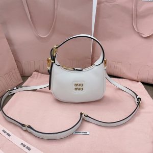 Miu-Miu White Latest styles 2026 Bags