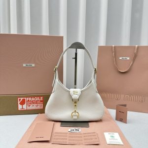 Miu-Miu White Latest styles 2026 Bags