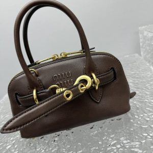 Miu-Miu Brown Latest styles 2026 Bags