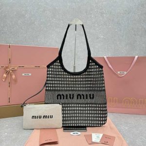 Miu-Miu Black Latest styles 2026 Bags