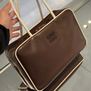 Miu-Miu Brown Latest styles 2026 Bags