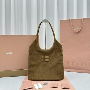 Miu-Miu Brown Latest styles 2026 Bags
