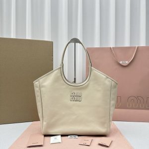 Miu-Miu Beige Latest styles 2026 Bags