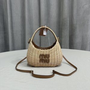 Miu-Miu Beige Latest styles 2026 Bags