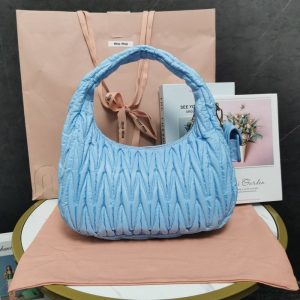 Miu-Miu Blue Latest styles 2026 Bags