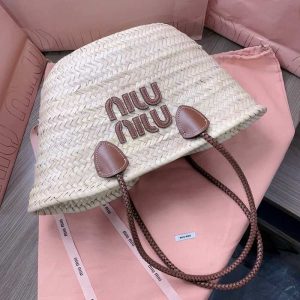 Miu-Miu Beige Latest styles 2026 Bags
