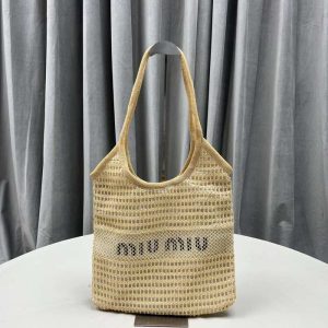Miu-Miu Beige Latest styles 2026 Bags