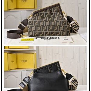 Fendi-Tote-Bag-with-Stylish-Features-Brown-01A-5