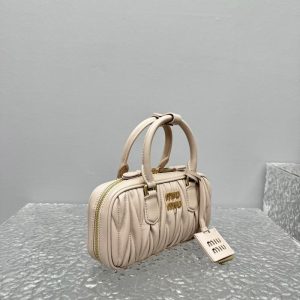 Miu-Miu Beige Latest styles 2026 Bags