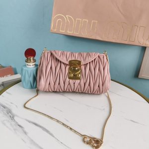 Miu-Miu Beige Latest styles 2026 Bags