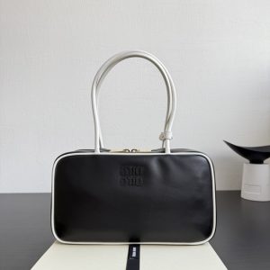 Miu-Miu Black Latest styles 2026 Bags