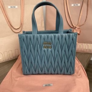 Miu-Miu Blue Latest styles 2026 Bags