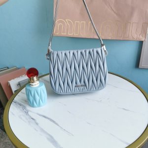 Miu-Miu Blue Latest styles 2026 Bags