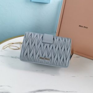 Miu-Miu Blue Latest styles 2026 Bags