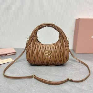 Miu-Miu Brown Latest styles 2026 Bags