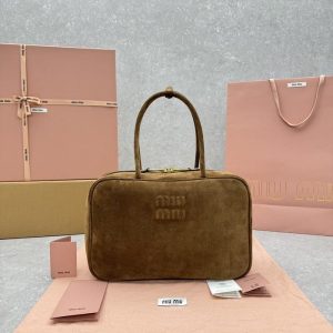 Miu-Miu Brown Latest styles 2026 Bags
