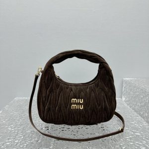Miu-Miu Brown Latest styles 2026 Bags