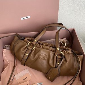 Miu-Miu Brown Latest styles 2026 Bags