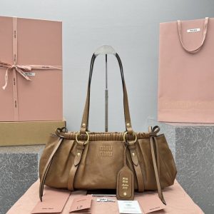 Miu-Miu Brown Latest styles 2026 Bags