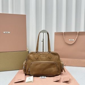 Miu-Miu Tan Latest styles 2026 Bags