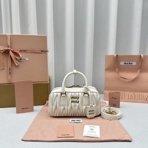 Miu-Miu White Latest styles 2026 Bags