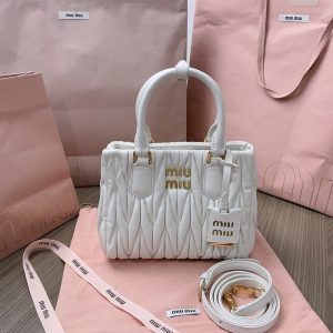 Miu-Miu White Latest styles 2026 Bags