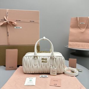 Miu-Miu White Latest styles 2026 Bags