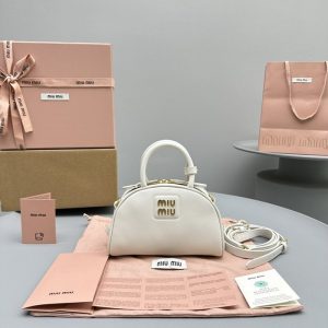 Miu-Miu White Latest styles 2026 Bags