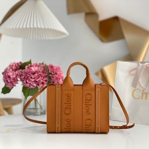 Chloe-Tote-bag-with-stylish-features-Tan-01A