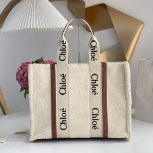 Chloe-Tote-bag-with-stylish-traits-Beige-01A-3