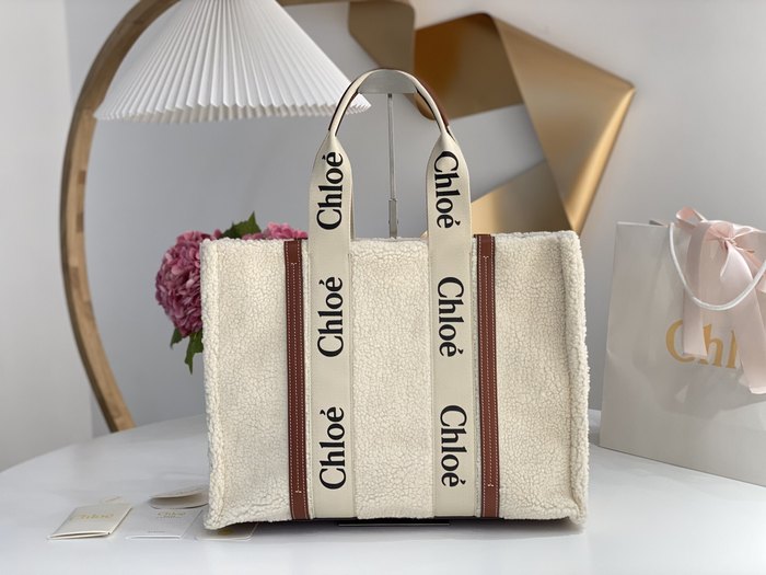 Chloe-Tote-bag-with-stylish-traits-Beige-01A-3