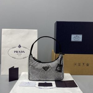 Prada Grey Latest styles 2026 Bags