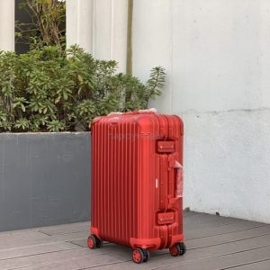 Rimowa Red suitcase Bags yupoo