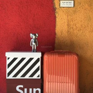 Rimowa Red suitcase Bags yupoo