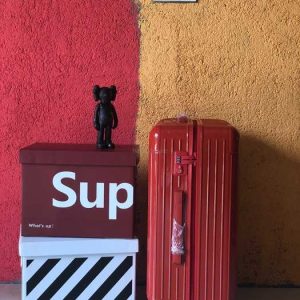 Rimowa Red suitcase Bags yupoo